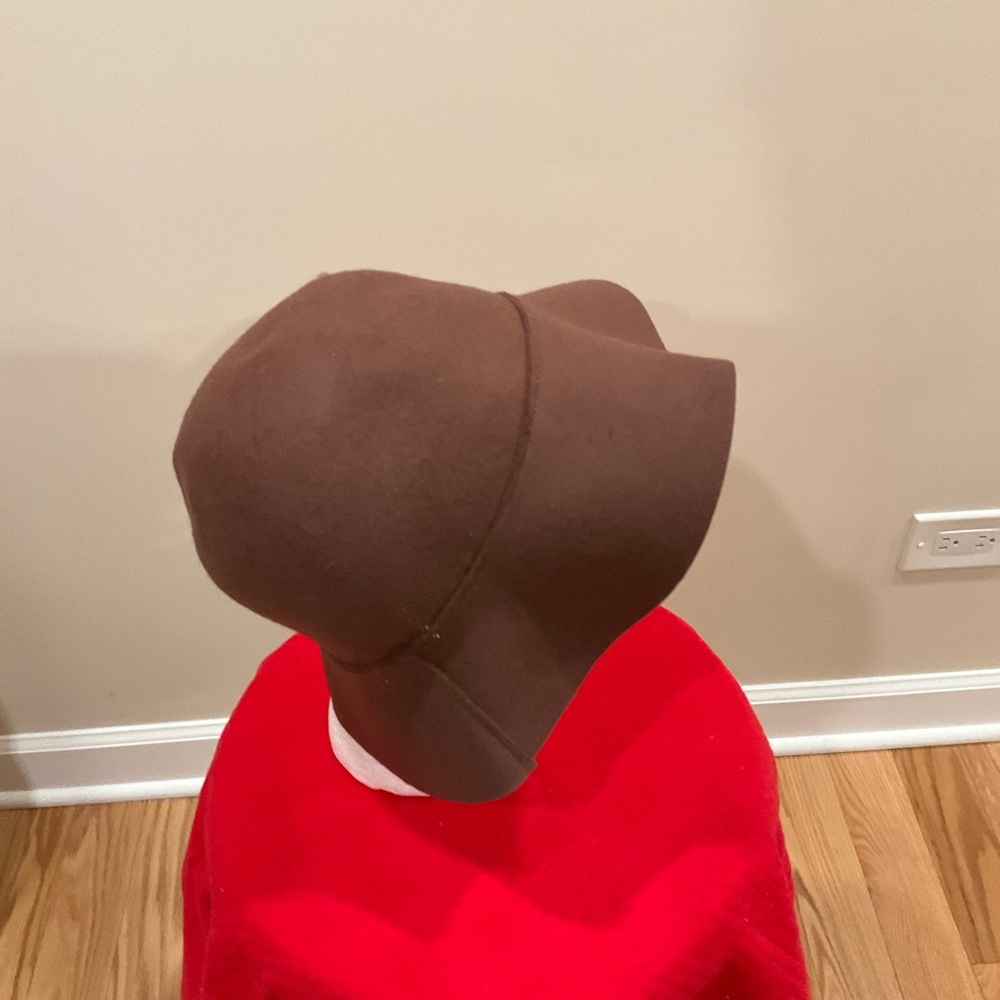 Collect 18 Wool Bucket Hat color Rust - Picture 9 of 10